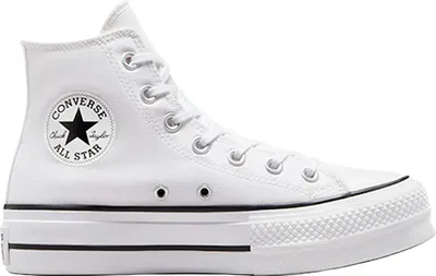 Produktbild von Converse Chuck Taylor All Star Lift Frauen hohe Spitze Schnürung lässig Le wand Turnschuhe Weiß – undefined / Weiß