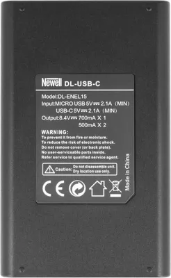Produktbild von Newell DL-USB-C Zweikanal-Ladegerät für EN-EL15 Akkus