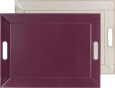 Produktbild von freeform Pflaume / Elfenbein - 55 x 41cm