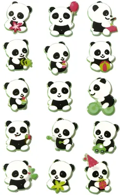Immagine prodotto di Adesivi Maildor 3D Cooky Panda