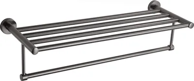 Zdjęcie produktu dla Mexen Remo półka na ręcznik, gun gray szczotkowany - 7050720-66