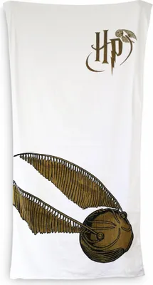 Produktbild von Harry Potter Handtuch Golden Snitch 150 x 75 cm