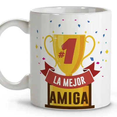 Freundschafts-Tasse aus Keramik, 330 ml, originelles Geschenk