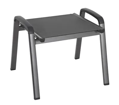 Produktbild von MWH Elements Hocker - Material: Aluminium, Farbe: Eisengrau, Maße: 54,5 cmx58 cmx49 cm; 879310