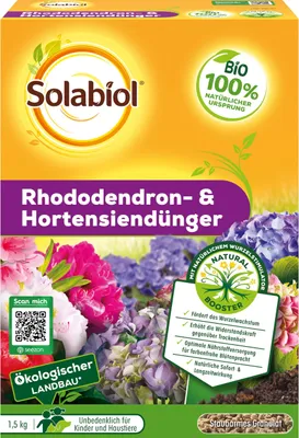 Produktbild von Solabiol Rhododendron- & Hortensiendünger - 1,5 kg
