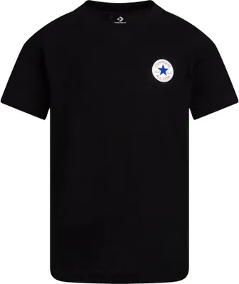 Obrázek produktu pro Dětské tričko Converse s potiskem, krátký rukáv, černé, 6–7 let, černé, 6–7 let