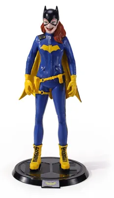 Produktbild von BendyFigs DC Batgirl Figur 15 cm, beweglich, Sammlerstück, Actionfigur