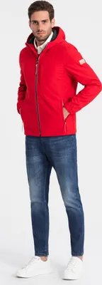Produktbild von Ombre Clothing Softshell-Jacke für Männer Wistari rot L
