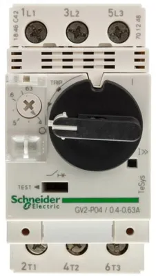 Obrázek produktu pro Schneider Electric GV2P04, Miniaturní obvodový jistič, 0,63 A