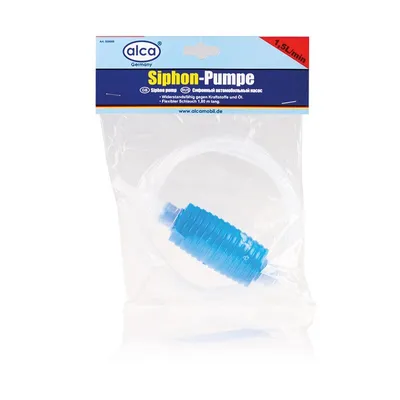 Zdjęcie produktu dla alca® Pompka syfonowa do benzyny lub oleju napędowego Pompka syfonowa do płynów samochodowych do łodzi Pompka ręczna do płynów samochodowych z wężem