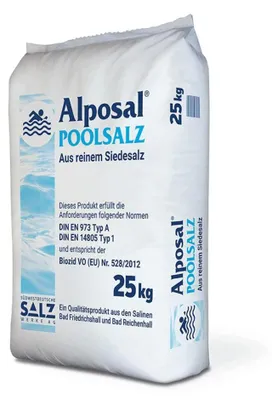 Produktbild von 2x Alposal Poolsalz | Sack (25 kg) - B08461897M