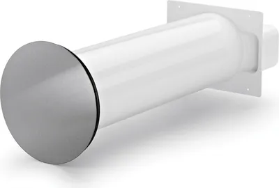 Immagine prodotto di Naber Flow Star GTS 150 F condotta a parete, bianco/acciaio inox - Tecnologia di ventilazione