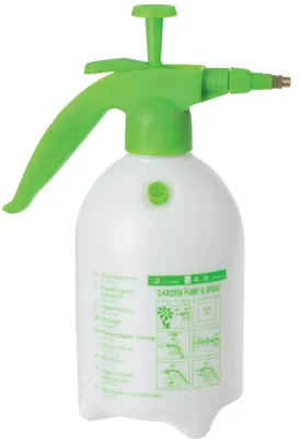 Produktbild von Handdrucksprüher 2 l Tankinhalt grün/weiß mit verstellbarer Düse (Strahl/Nebel)