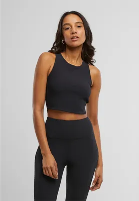 Immagine prodotto di Urban Classics Top Donna Top sportivo a coste nero L