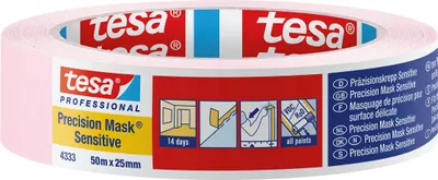 Obrázok produktu pre Klebeband TESA Precision maska citlivá Rosa (50 m x 25 mm)