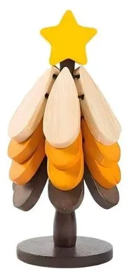 Produktbild von Holzuntersetzer – Set mit 4 Stück – Natürliches Holz