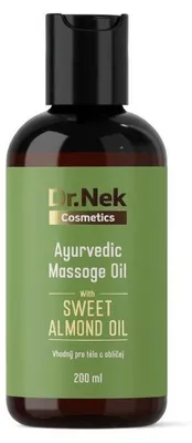 Productafbeelding van Dr. Nek Ayurvedische massageolie met amandelolie – Voor ontspanning en soepelheid