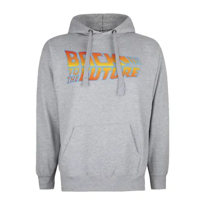 Obrázek produktu pro Návrat do budoucnosti - Pánská mikina s kapucí TV1055 (XXL) (Grey)