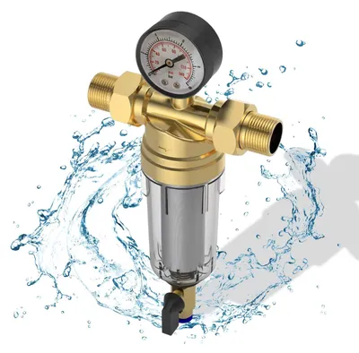 Rückspülfilter 3/4 Zoll, Sediment-Wasservorfilter, wiederverwendbar