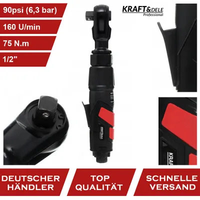 Produktbild von Kraft&Dele KD1446 Druckluft-Ratsche 1/2"