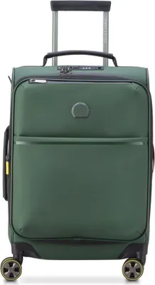 Image de DELSEY PARIS trolley Turenne Soft 4 Double Rolls Exp Cabin Trolley 55 Green vert foncé