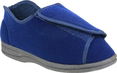 Produktbild von Mirak Fife Damen Hausschuhe mit Klettverschluss FS1196 (39 EUR) (Marineblau)