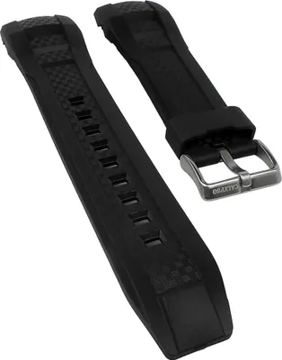 Produktbild von Calypso Uhrenarmband | Kunststoff schwarz glatt für Modell K5691