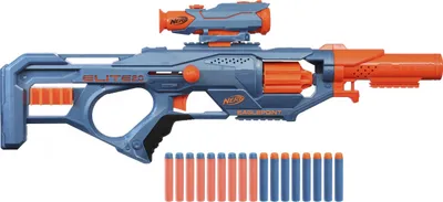 Zdjęcie produktu dla Hasbro Blaster Nerf ELITE 2.0 EAGLEPOINT RD-8 blau, pomarańczowy
