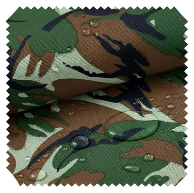 Produktbild von novely® OXFORD 210D - D15 Camouflage Dunkel - Bedruckter Polsterstoff - Outdoor Dekostoff - Wasserabweisende Reißfeste Meterware 1lfm