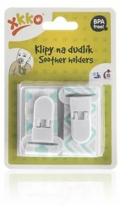Obrázok produktu pre XKKO Klipy na cumlík 2ks - Scandinavian Mint MIX