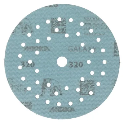 MIRKA GALAXY 125mm Grip Multifit 320, 50/Pack