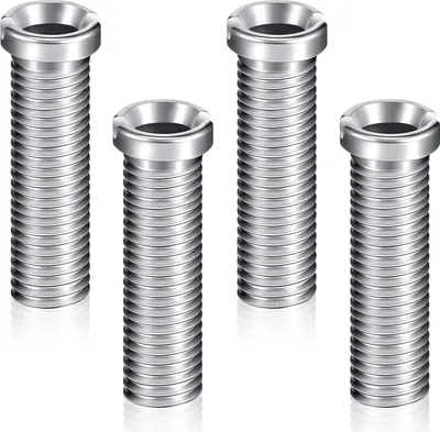 Produktbild von Set mit 4 Korbschrauben, 45 mm Edelstahl-Spš¹lbeckenstopfenschrauben, Befestigungszubeh?r, Spš¹lbeckenbolzenschrauben, Spš¹lbeckensiebstopfenschrauben