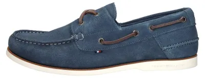 Obrázek produktu pro Tommy Hilfiger TH Boat Shoe Core Suede Lodní bota – Světle modrá – Velikost 43