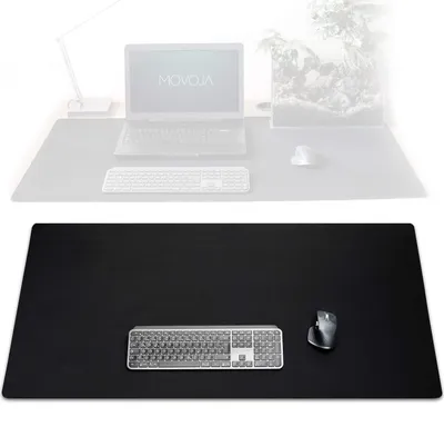 Productafbeelding van Muismat XXL - Gaming muismat - 1200 x 600 mm - Antislip - Zwart