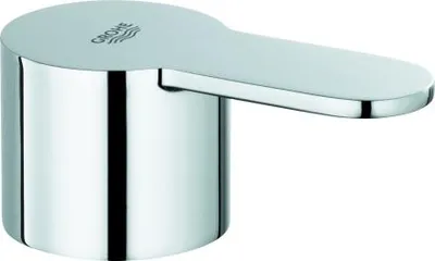 Produktbild von GROHE Griff 48067, Markierung blau, chrom