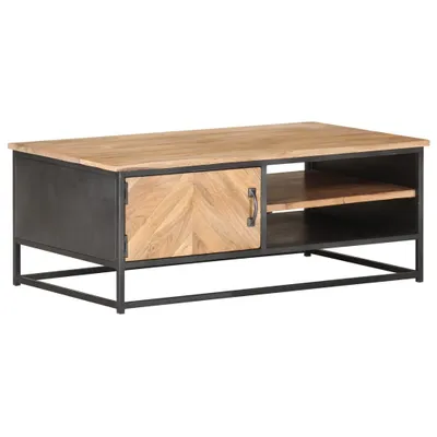 Zdjęcie produktu dla vidaXL Stolik kawowy 90x50x35 cm lite drewno akacjowe