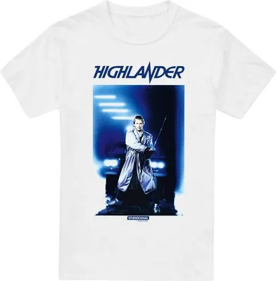 Image de Highlander - T-shirt pour homme TV2913 (M) (Blanc)
