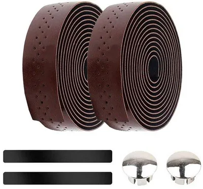 Immagine prodotto di Fasce antivento ammortizzanti per biciclette da corsa - Colore marrone - 200 cm