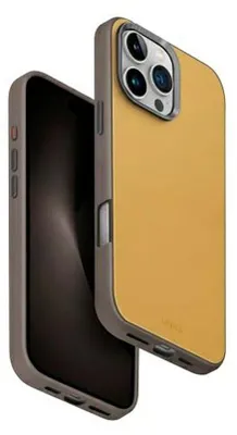 Zdjęcie produktu dla Uniq Lyden DS, Pokrowiec, Apple, iPhone 16 Pro Max, 17,5 cm (6.9"), Żółty