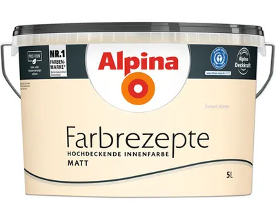 Produktbild von Alpina Farbrezepte Sweet Homematt 5 Liter