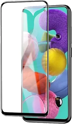 A screen protector is shown placed over a smartphone screen.