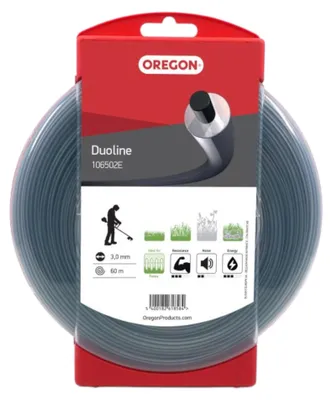Zdjęcie produktu dla Żyłka do kosarek Oregon Duoline 3,0 mm x 60 metrów (106502E)