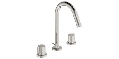 Obrázok produktu pre 3-otvorová umývadlová batéria JOY Outlet 127 mm w AG chróm chróm s vyskakovacím výtokom