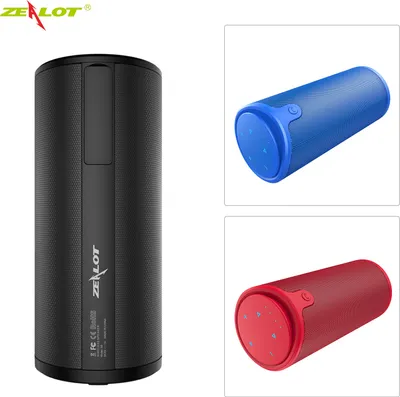 Produktbild von ZEALOT S8 Tragbarer kabelloser Lautsprecher, BT 5.0 Lautsprecher,Stereo,Tragbarer Lautsprecher mit Smart Touch-Steuerung, Lange Akkulaufzeit Subwoofer