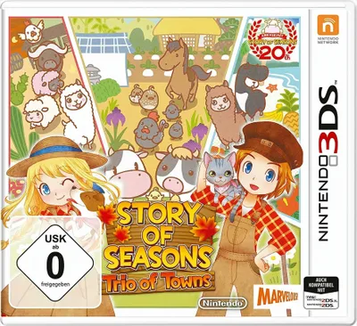 Produktbild von Story of Seasons: Trio of Towns - 3DS