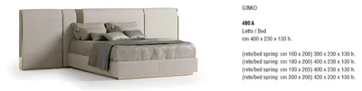 Produktbild von Doppelbett Doppel Bizzotto Möbel Bett Schlafzimmer Italienische Möbel Betten Neu