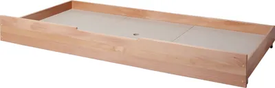 Produktbild von TiCAA Schubkasten für Einzelbett "Lupo" Buche Natur