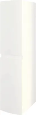 Produktbild von Baden Haus Hochschrank Vague BxHxT 40 x 170 x 40 cm Frontfarbe weiß matt matt 55273