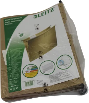 Obrázok produktu pre 10 závesných vreciek LEITZ ALPHA® 1916 prírodná hnedá