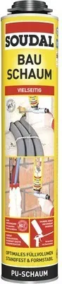 Produktbild von Soudal Bauschaum B2 Pistole beige 750 ml